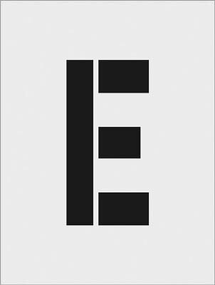 IM ステンシル E 文字サイズ250×125mm ASTE250125