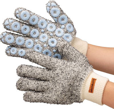 ミドリ安全 耐熱手袋 スーパーアツボウグ シリコンすべり止め付ATS－1200 ATS1200【送料無料】