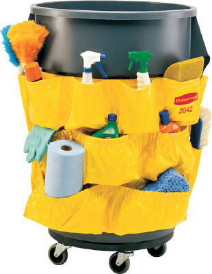 ラバーメイド ラウンドブルートコンテナ用ブルートキャディバッグ イエロー 264204【送料無料】