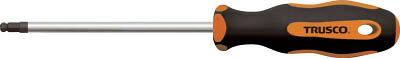 TRUSCO ボールポイントグリップドライバー 4．0mm TGBD40