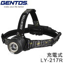 GENTOS 充電式 LED ヘッドライト 700ルーメン LIBERTY バッテリーユニット取り外し可 ヘッド ライト 作業 TYPE-C LY-217R【ポイント10倍】【送料無料】