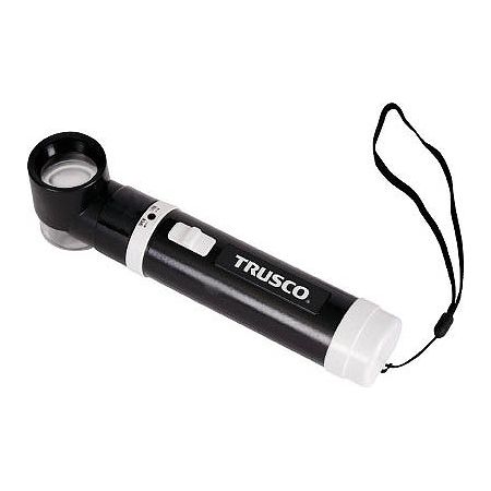 TRUSCO LED付きスケールルーペ 10倍 TL10KLED【送料無料】