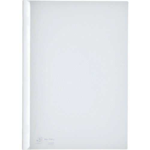 リヒト A4/S厚綴じスライドバーファイル(10冊入) 白 G17300