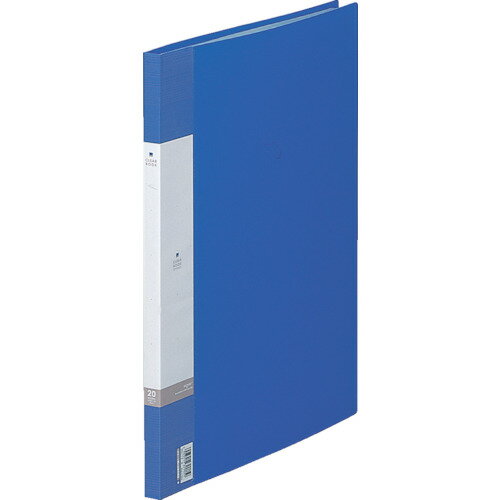 リヒト B4/S クリヤーブック(20枚) 青 G32118