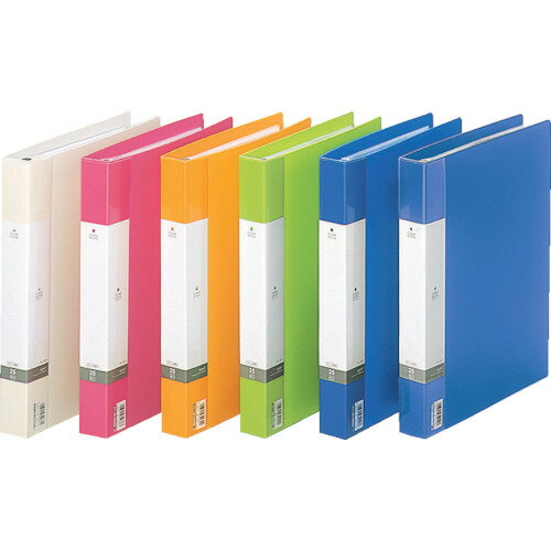 リヒト A4クリヤーブック(ポケット交換タイプ 25枚) 青 G38028