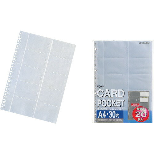 リヒト カードポケット(20枚入) G49050