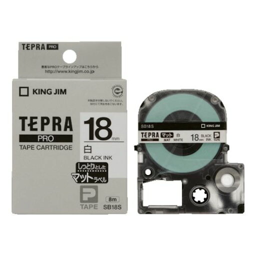 キングジム テプラPROテ-プカ-トリッジ SB18S キングジム テプラPROテ-プカ-トリッジ SB18S