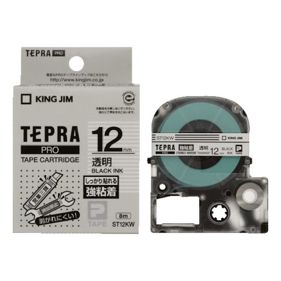 King Jim （Tepra） - キングジム テプラPROテ-プカ-トリッジ ST12KW