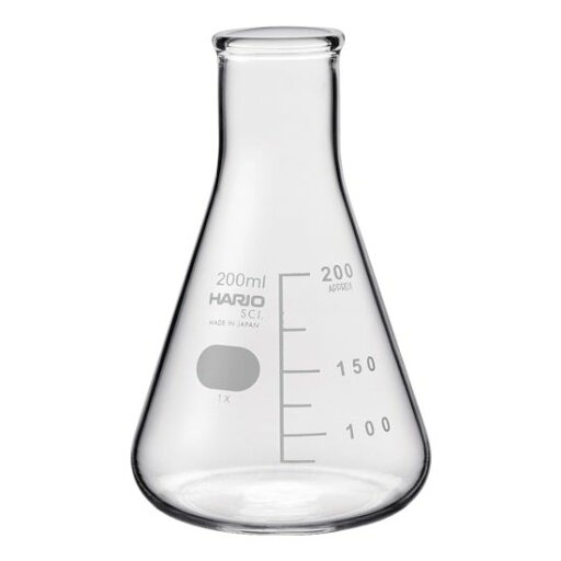 HARIO 三角フラスコ 目安目盛付 200ml SF200SCI HARIO 三角フラスコ 目安目盛付 200ml SF200SCI