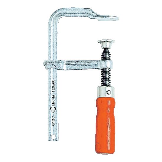 TRUSCO エホマクランプ 木ハンドル 最大口開1000mm深さ120mm SG100C【送料無料】