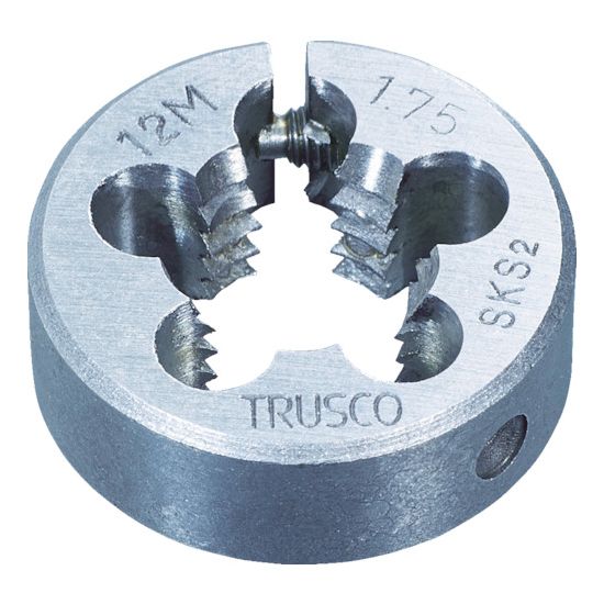 TRUSCO 丸ダイス SKS 細目 50径 14X1.5 T50D14X1.5【送料無料】