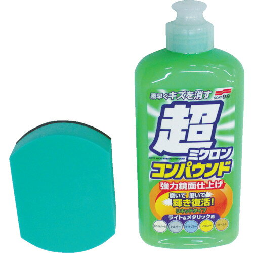【商品詳細】●普通の洗車では落とせない頑固な水アカはもちろん、キーホールの周りの小キズやボンネットの洗車キズなど気になるキズを簡単な作業で解消し、新車時のような美しい光沢がよみがえります。●自動車塗装面の劣化塗膜、洗車キズ、水アカ除去、および鏡面つや出し。●容量(ml)：250●適応車体色：ライト＆メタリック●成分:研磨材、石油系溶剤（8％）、界面活性剤、シリコーン原産国日本JANコード4975759090625【送料について】北海道、沖縄、離島は送料を頂きます。