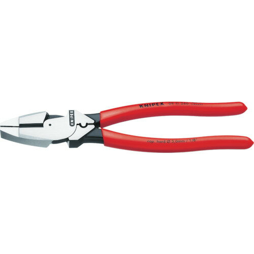 电工用钳 - KNIPEX 0911-240 架線工事用強力ペンチ【送料無料】