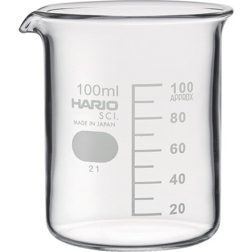 Rakuten - HARIO ビーカー 目安目盛付 100ml B100SCI