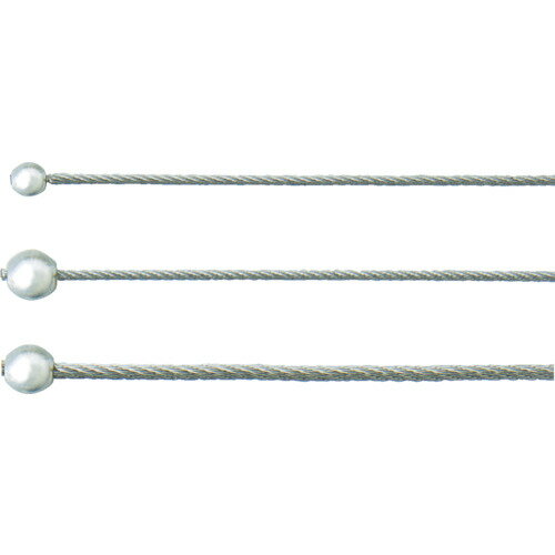 ニッサチェイン ステンカットワイヤー 1.0×2000mm 片ボール付 Y503