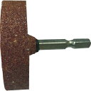 RELIEF 六角軸 軸付砥石 金属用(WA) 平型 φ50×13mm 27804