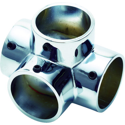 フジテック パイプ継手四方エルボ・25mm(ネジ止め付) B28417