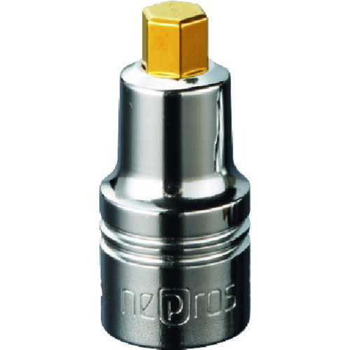 ネプロス 6.3sq.スタッビヘキサゴンビットソケット NBT202SS