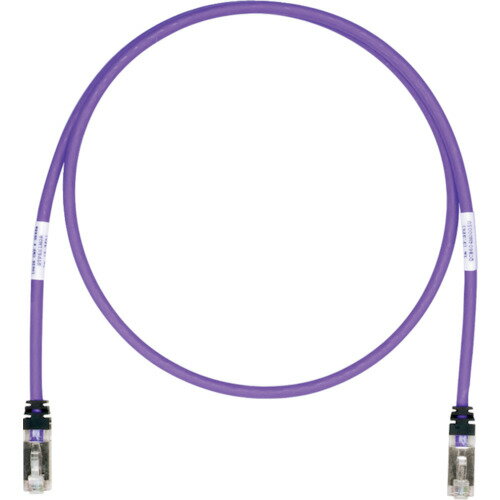 Lan （5 m+） - パンドウイット CAT6A/CAT6 シールドパッチコード 3m 紫 STP6X3MVL