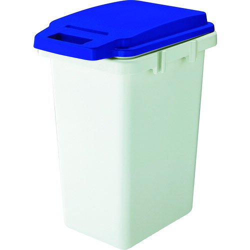 Dustbins - TRUSCO トラスコ 連結ワンハンドパッキンペール 45L ブルー TRHPP45B