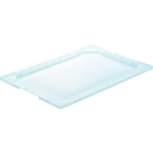TRUSCO トラスコ 薄型折りたたみコンテナスケル TSK-O50用フタ 透明 TSKO50FTM