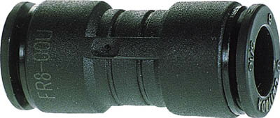【メーカー型番】FR12-00U【JANコード】4537327033214【ブランド】チヨダ【特徴】【用途】【仕様】●適合チューブ外径D(mm):12×12●質量(g):7.5●使用流体:空気、水●流体温度:-5〜60℃(空気)、5〜40℃(水)●使用圧力:1MPa(空気)、0.3MPa(水)【材質／仕上】●本体:難燃性ポリブチレンテレフタレート（PBT）●シールゴム:ニトリルゴム（NBR）【セット内容／付属品】【注意】【原産国】日本【送料について】北海道、沖縄、離島は送料を頂きます。