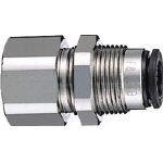 【メーカー型番】F6-02FB【JANコード】4537327033511【ブランド】チヨダ【特徴】【用途】【仕様】●適合チューブ外径D(mm):6●接続口径:Rc1/4●質量(g):34.2●使用流体:空気、水●流体温度:-5〜60℃(空気)、5〜40℃(水)●使用圧力:1MPa(空気)、0.3MPa(水)【材質／仕上】●本体:黄銅+ニッケルメッキ+難燃性ポリブチレンテレフタレート（PBT）●シールゴム:ニトリルゴム（NBR）【セット内容／付属品】【注意】【原産国】日本【送料について】北海道、沖縄、離島は送料を頂きます。
