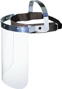 スワン 防災面 透明作業帽タイプ【230-B】(保護具・防災面)