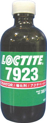 【メーカー型番】7923-100【JANコード】6902545385748【ブランド】ロックタイト 　【特徴】●1液性のノンCFC溶剤を使用しています。●塩素系溶剤を使用しないN-ヘプタンベースのノン-CFCタイプです。【用途】●高性能構造用接着剤用硬化促進剤。【仕様】●色:淡黄色●容量(ml):100●質量(g):168●粘度:1.5mPa・s●塗布後有効時間:15分【材質／仕上】●主成分:ヘプタン【セット内容／付属品】【注意】【原産国】中国【送料について】北海道、沖縄、離島は送料を頂きます。