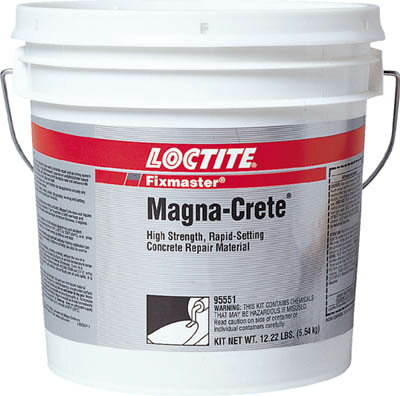 ロックタイト フィックスマスター FGM マグナクリート 5．5kg【FGM-3.8LT】(接着剤・補修剤・コンクリート用補修剤)【送料無料】(4.0)