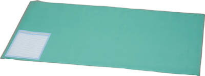 IRIS デスクマット（全面特殊加工） 600×450 緑【DMT-6045PZ】(OA・事務用品・デスクマット)