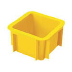 積水 トヨタ規格コンテナ TP－111 黄【TP-111 Y】(コンテナ・パレット・ボックス型コンテナ)