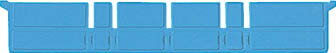 積水 TC－2用コンテナ仕切板 大 青【STC-2L B】(コンテナ・パレット・ボックス型コンテナ)