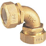 TBC PE継手エルボ1種25mm【25PE-1】(管工機材・水道配管資材)