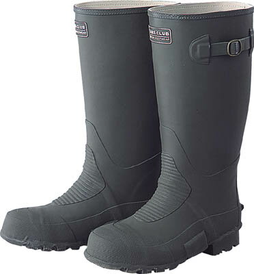 Safety Shoes - 福山ゴム 土木作業長靴緑26．5cm【DS-LL】(安全靴・作業靴・長靴)【送料無料】