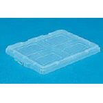 サンコー サンボックス ＃23－3フタ 透明【SK-23-3-F-TM】(コンテナ・パレット・ボックス型コンテナ)