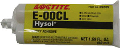 ロックタイト エポキシ接着剤 Hysol Eー00CL 50ml【E-00CL-50】(接着剤・補修剤・接着剤2液タイプ)【送料無料】