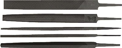 ツボサン 鉄工ヤスリ 250 丸 中目【MA250-02】(研削研磨用品・ヤスリ)