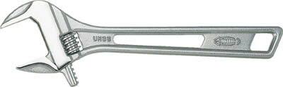 エビ ハイブリッドモンキレンチ 245mm【UM36】(レンチ・スパナ・プーラ・モンキーレンチ)