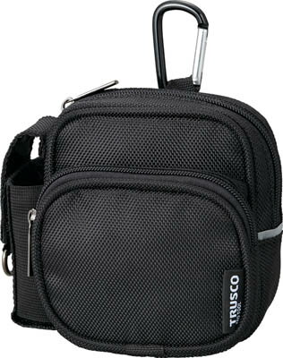 【メーカー型番】TCTC1802-BK【JANコード】4989999111583【ブランド】TRUSCO 　【特徴】●超はっ水加工です。●カラビナ付（アルミ製）です。●現場で使用するドライバーやスパナなど工具の収納に最適です。【用途】【仕様...