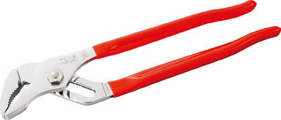 TONE ウォーターポンププライヤ（強力タイプ） 255mm【KWP-250】(水道・空調配管用工具・ウォーターポンププライヤー)