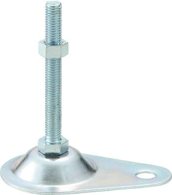 【メーカー型番】TE2-16X180【JANコード】4989999031843【ブランド】TRUSCO 　【特徴】●床面に固定するためのアンカー穴が付いています。●台座部に穴を設け、床面にアンカーで固定できます。激しい振動などで対象機器が移動しないために使用します。【用途】●工作機械、自動販売機、コンベヤ、作業台、制御盤、理化学機械。【仕様】●許容荷重(kg):500●ねじ寸法:M16×2.00●ねじ長さ(mm):180●全高(mm):207●台座径(mm):75●許容荷重(N):4900●推奨アンカーサイズ:M12【材質／仕上】●ねじ:スチール●台座:スチール【セット内容／付属品】【注意】【原産国】中国【送料について】北海道、沖縄、離島は送料を頂きます。