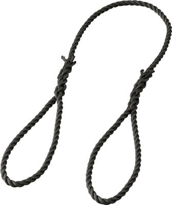 TRUSCO 台付ポリプロンピレンロープ 線径9mmX長さ4m【TPP-94】(ロープ・ひも・ロープ)