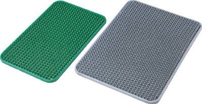 テラモト ヨクトールマット408×600mm灰【MR-103-115-5】(床材用品・マット)