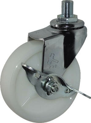 ハンマー Aシリーズ自在SP付ナイロン車65mm【415A-30N65-BAR01】(キャスター・ねじ込み式ナイロン車)