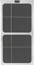 TRUSCO 防塵フィルター【TS-25P-BF】(冷暖対策用品・スポットエアコン)【送料無料】