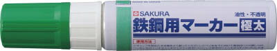 サクラ 鉄鋼用マーカー極太 緑【PKK-J-29G】(溶接用品・工業用マーカー)