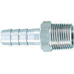 TRUSCO ステンレスホースニップル 1／4 5個入【SHN-209】(流体継手・チューブ・エア配管継手)【送料無料】