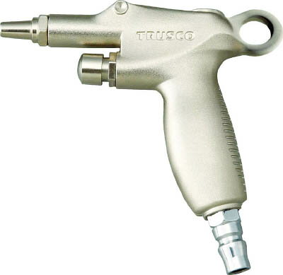 【メーカー型番】TD-30B【JANコード】4989999111200【ブランド】TRUSCO 　【特徴】●手にフィットする流線形のボディーを採用しています。【用途】●一般ダスト作業。【仕様】●ノズル長さ(mm):24●ノズル口径(mm):2●ノズル取付口:G1/8●エア取付口:1/4プラグ●全長(mm):124.5●質量(g):200●最高使用圧力:1MPa●使用温度範囲:0〜60℃【材質／仕上】【セット内容／付属品】【注意】【原産国】日本【送料について】北海道、沖縄、離島は送料を頂きます。
