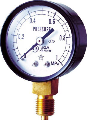 右下 スター （圧力計）【S-11-0.6MP】(計測機器・圧力計)